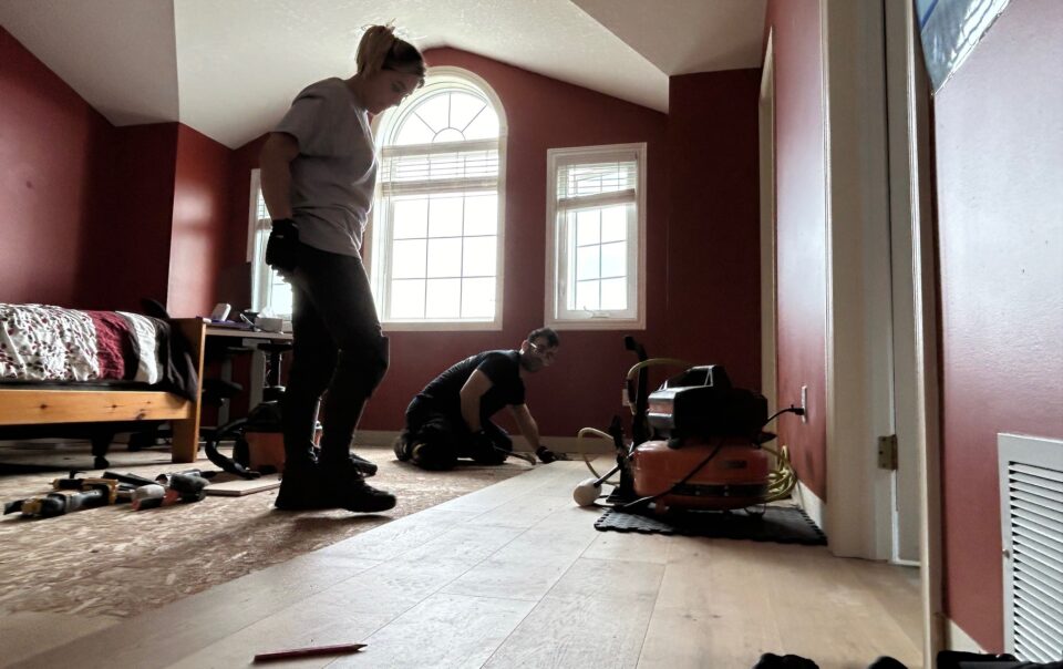 Engineering Hardwood Flooring Installation in Waterloo