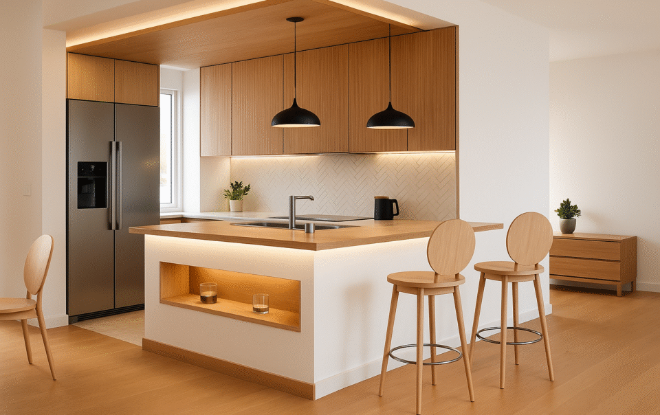 Kitchen renovation and cabinet installation in Kitchener