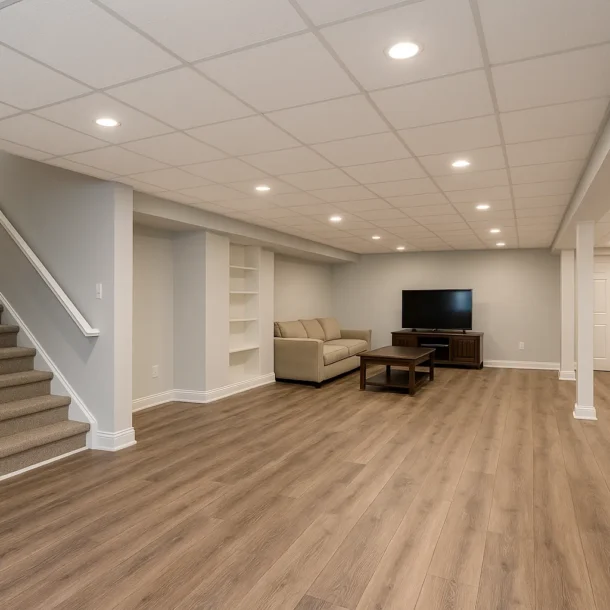 Legal basement finishing